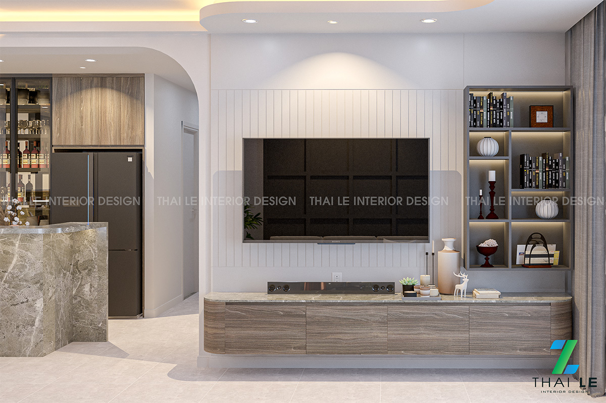 Thiết kế nội thất căn hộ Cardinal Court Q.7 - 100m2